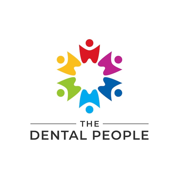 People dental full color logo