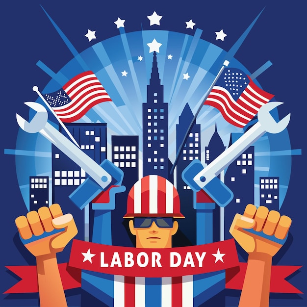 People Group Different Occupation Set International Labor Day and Happy labor day Vector Illustration