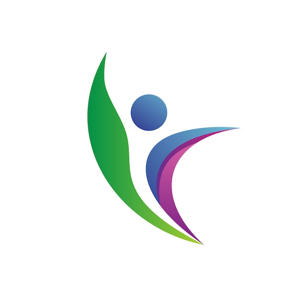 People Health Logo Vector