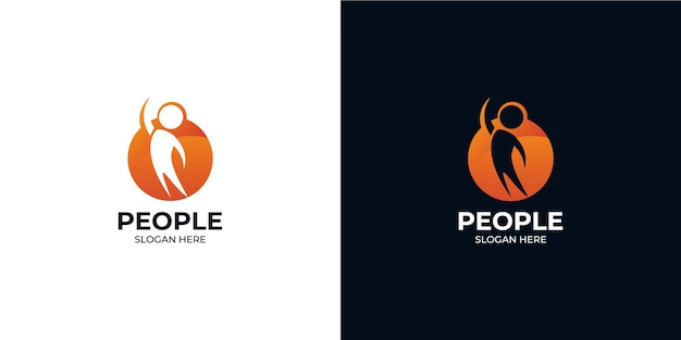 People logo for business company