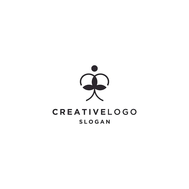 People logo icon design template