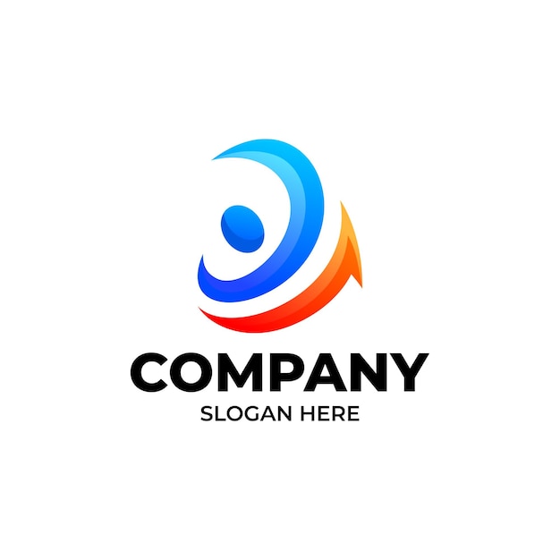 People logo template design