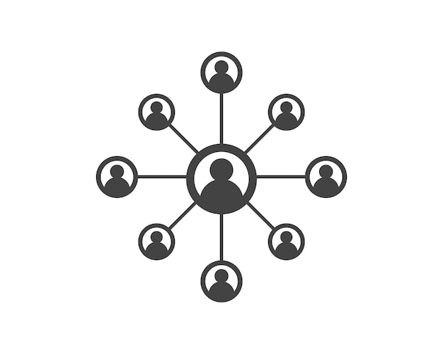 People Network and social icon