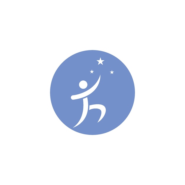 People star success health and business logo