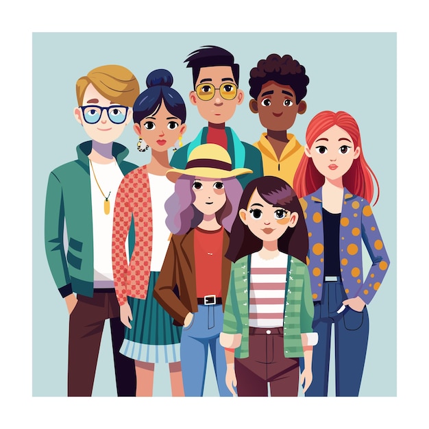 People vector illustration