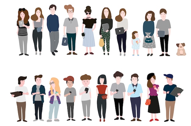 People vector