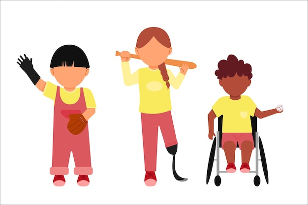 People With Disabilities Illustration