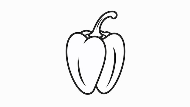 Pepper Concept Line Icon Simple Element Illustration