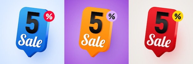 Vector percent off discount creative composition mega sale