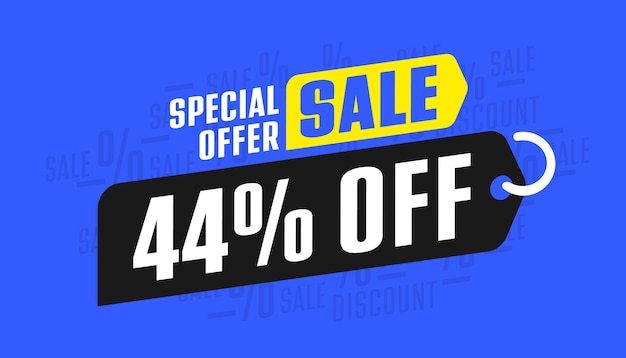 percent off special sale offer