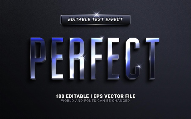 Perfect text effect