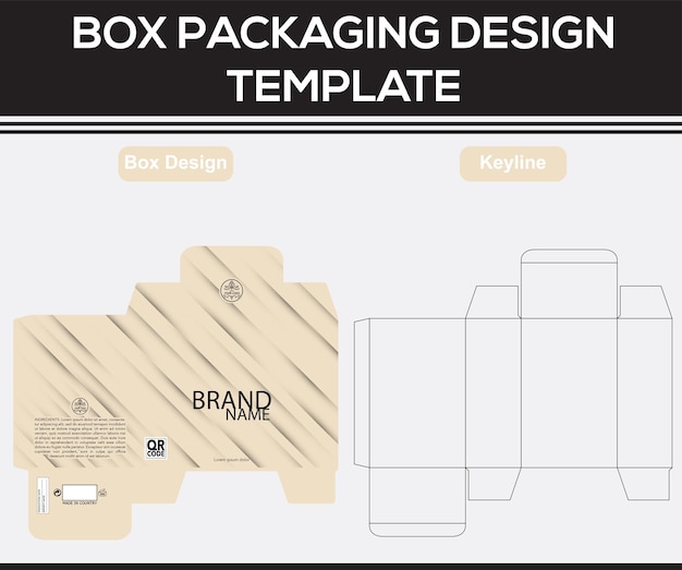 Perfume Box Packaging Design Templates for International Packaging Companies