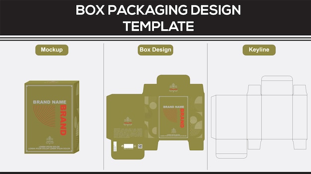 Perfume Box Packaging Design