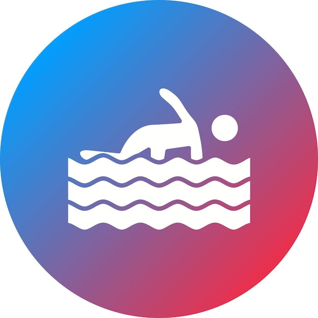 Person Swimming icon vector image Can be used for Seasonal