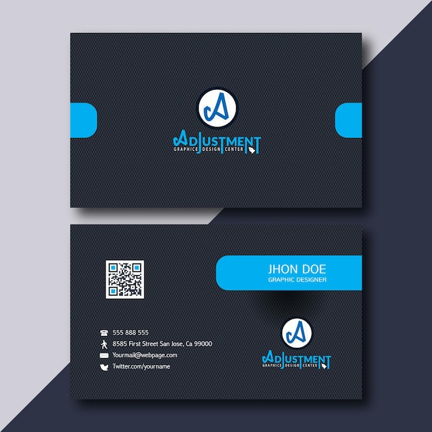 Personal Business Card vector