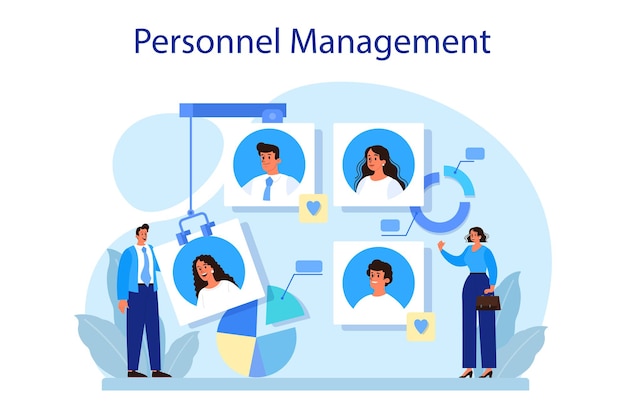 Personnel management concept