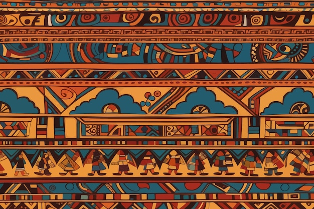 peru inca seamless pattern