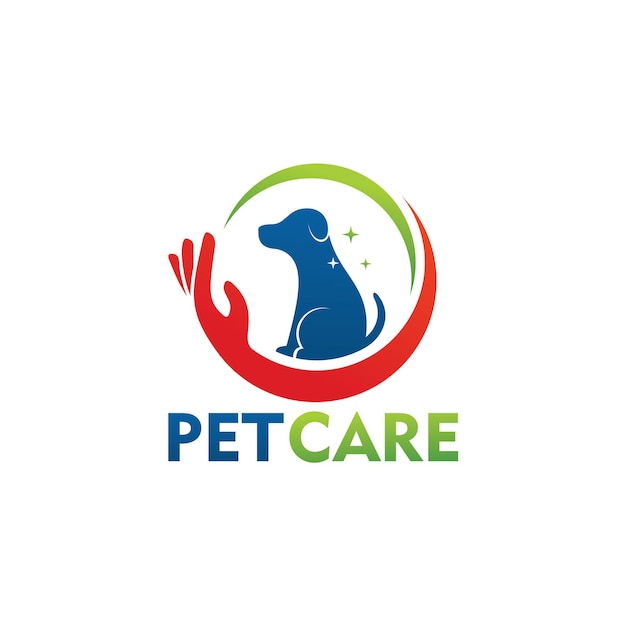 Pet Care Logo Template Design