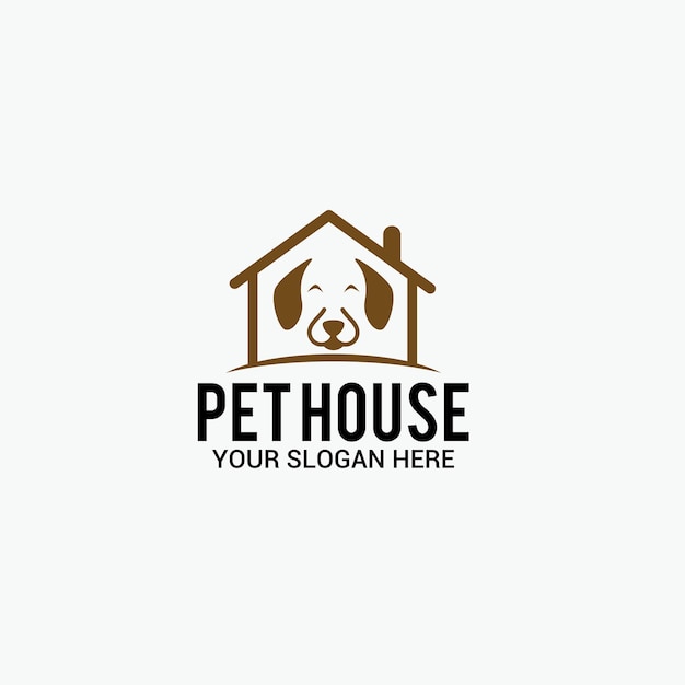 Pet house logo