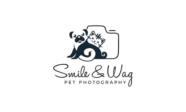 pet photography logo design