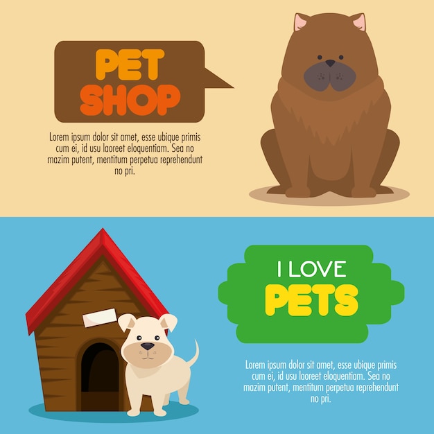 Pet shop logo