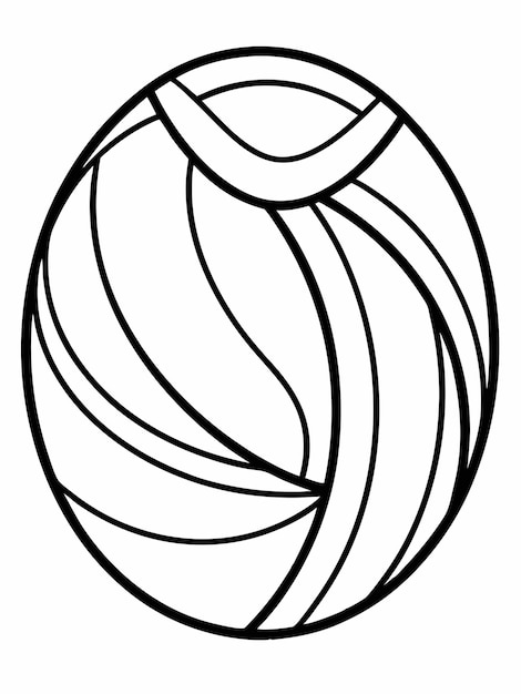 Petanque Ball colouring book pages for children and adults with vector design