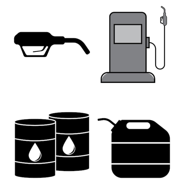 Petrol icon vector