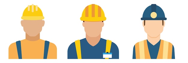 Petroleum industry worker design Factory workers engineering and engineer vector illustration