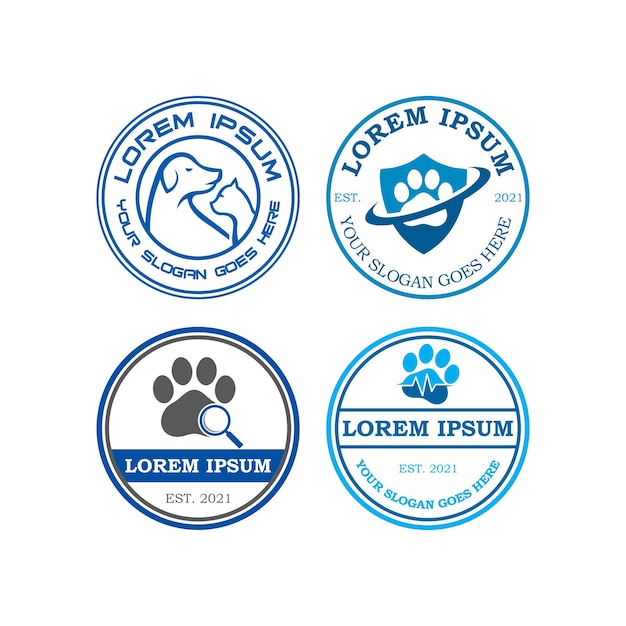 pets care logo  veterinary logo