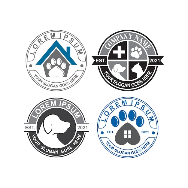 pets care logo  veterinary logo