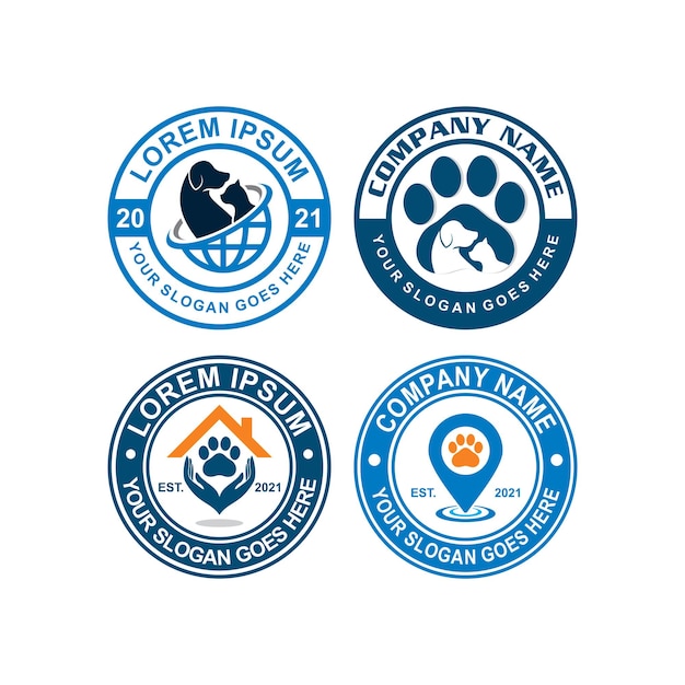 pets care logo  veterinary logo