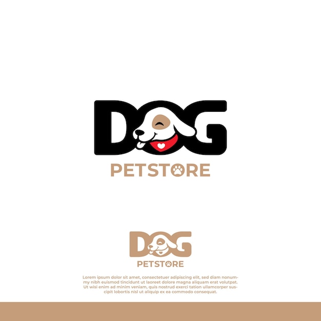 Petstore dog logo