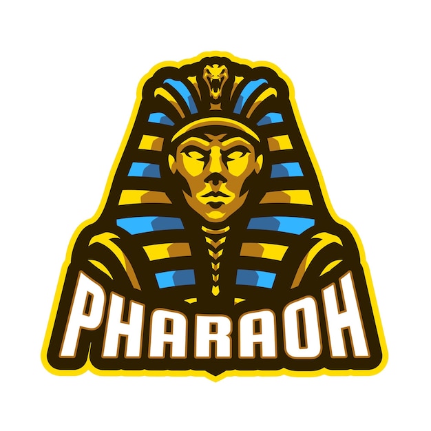 Pharaoh Mascot Logo