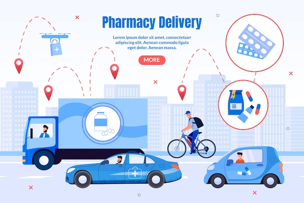 Pharmacy Transportation Company Webpage