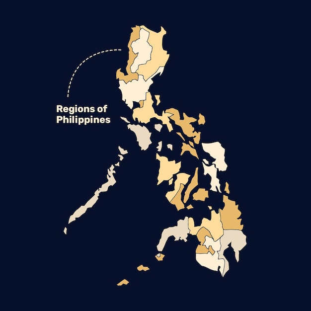 Philippines regions map