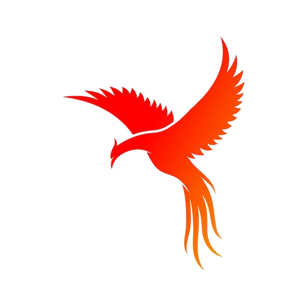 Vector phoenix burn vector logo