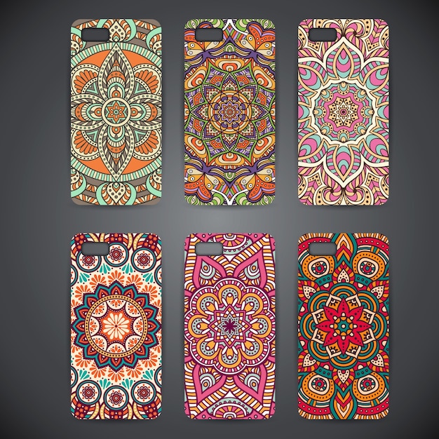 Phone cases with mandalasv