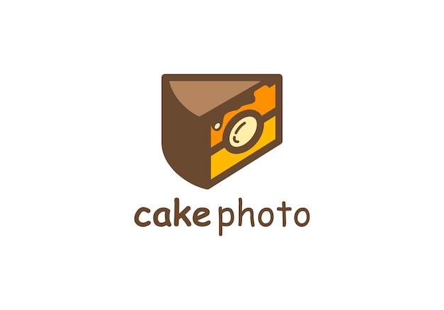 photo cake logo design templates