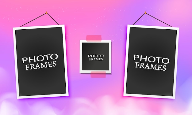 Photo frame set collections