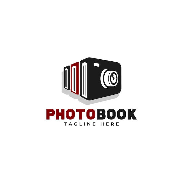 Photobook Logo Design Illustration For Photography Business