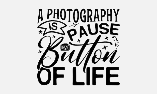 Photographer SVG Design Print on Demand TShirts Design Printable Files Crafts