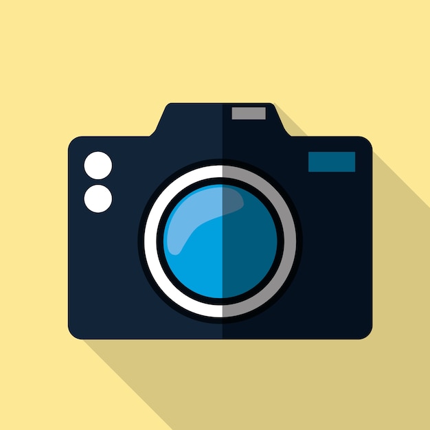 Photography camera graphic icon