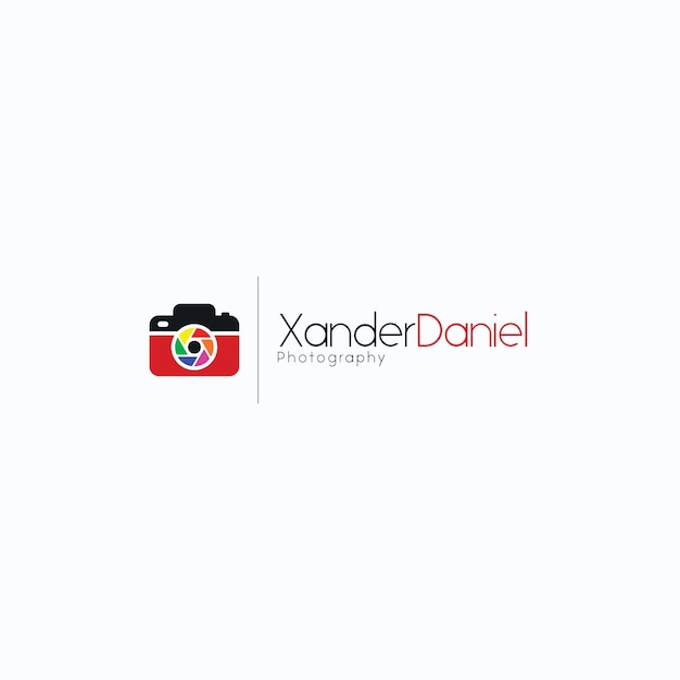 Photography Camera Logo Template