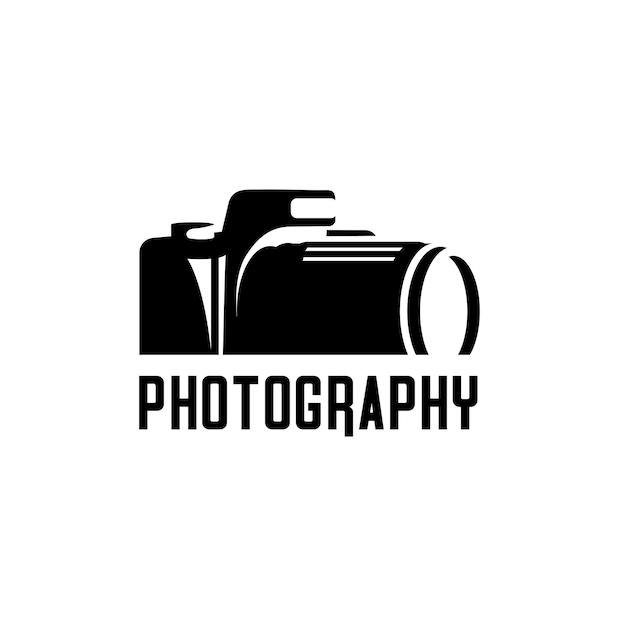 photography logo design vector camera vector