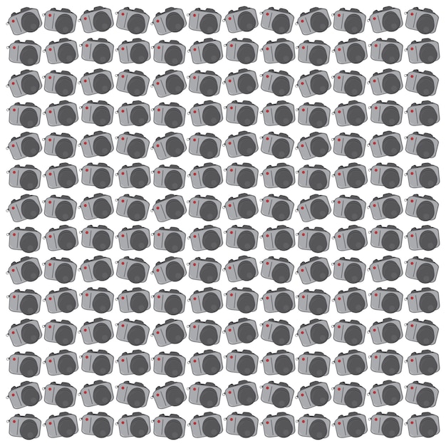 Vector photography pattern camera