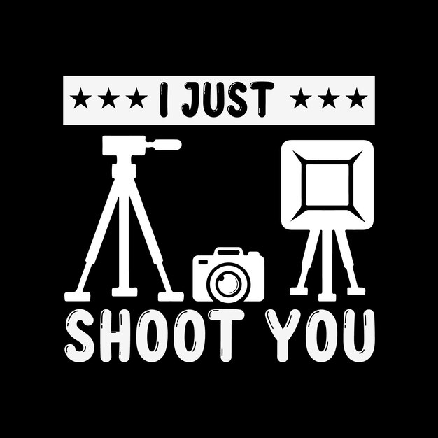 Photography T-shirt design