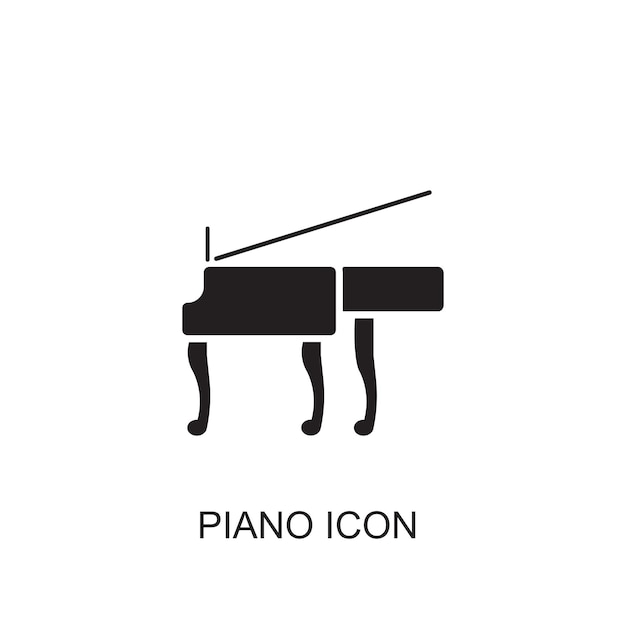 Piano vector icon icon