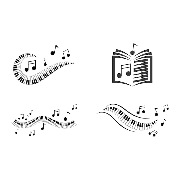 Piano vector ilustration