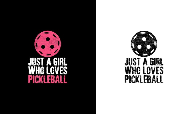 Pickleball Quote T shirt design, typography