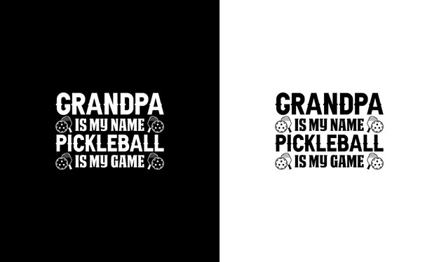 Pickleball Quote T shirt design, typography